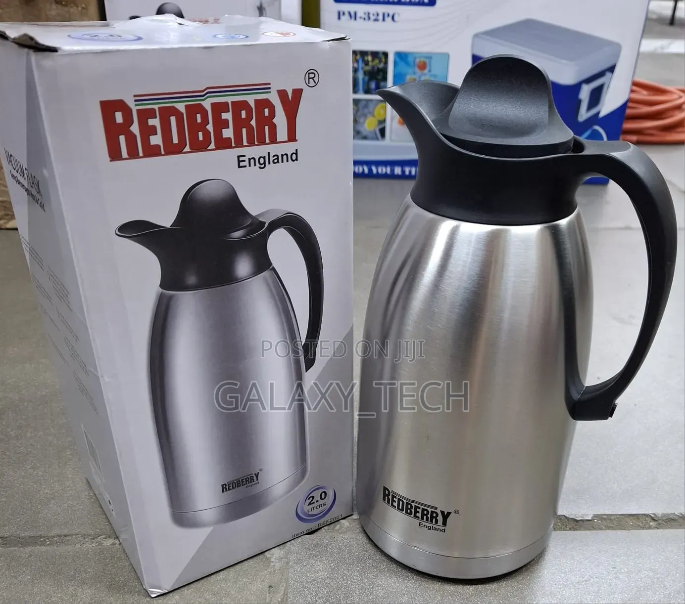 Redberry 2L Vacuum Flasks