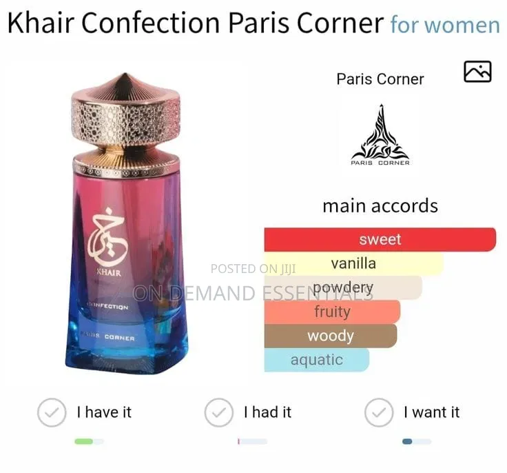 Khair Confection Paris Corner