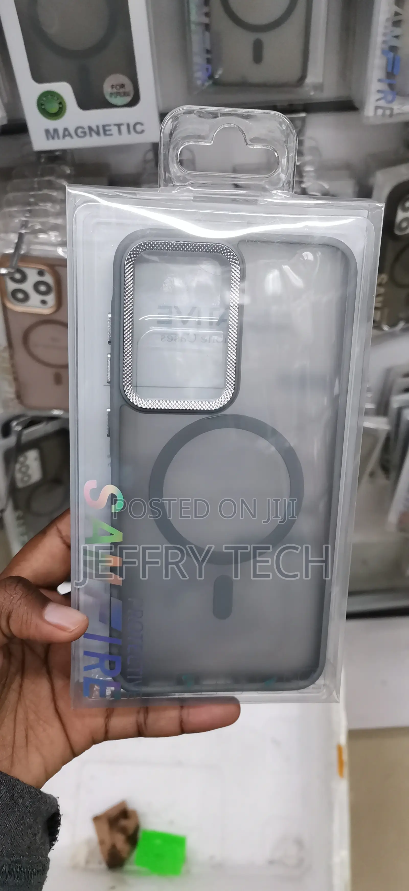 Smoke-Gray Frosted Backplate - Samsung Galaxy S24 FE