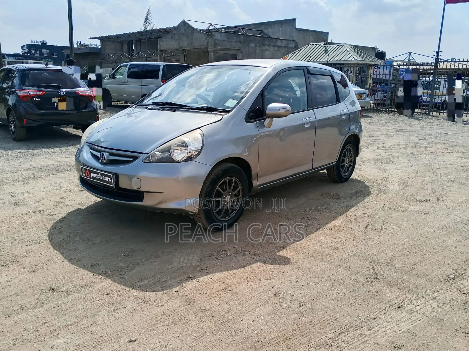 Honda Fit 2007 Gray