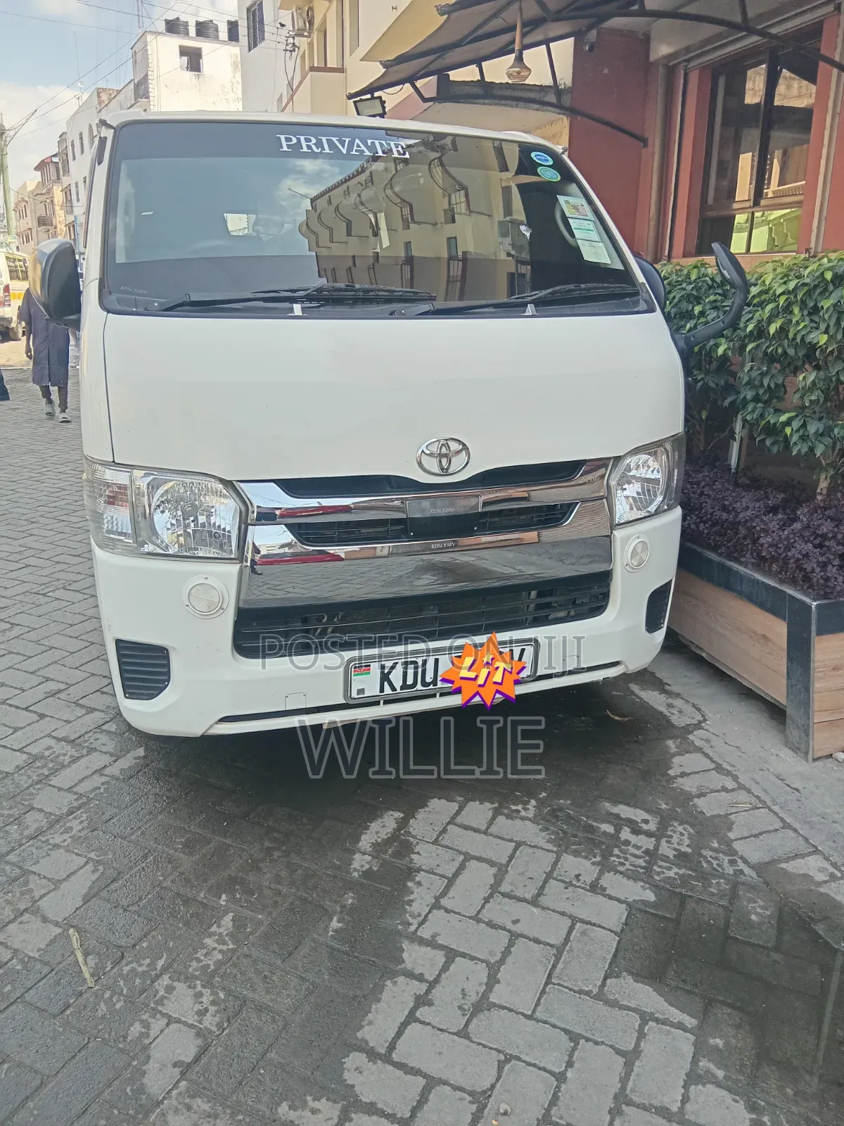 Toyota HiAce 2018 White