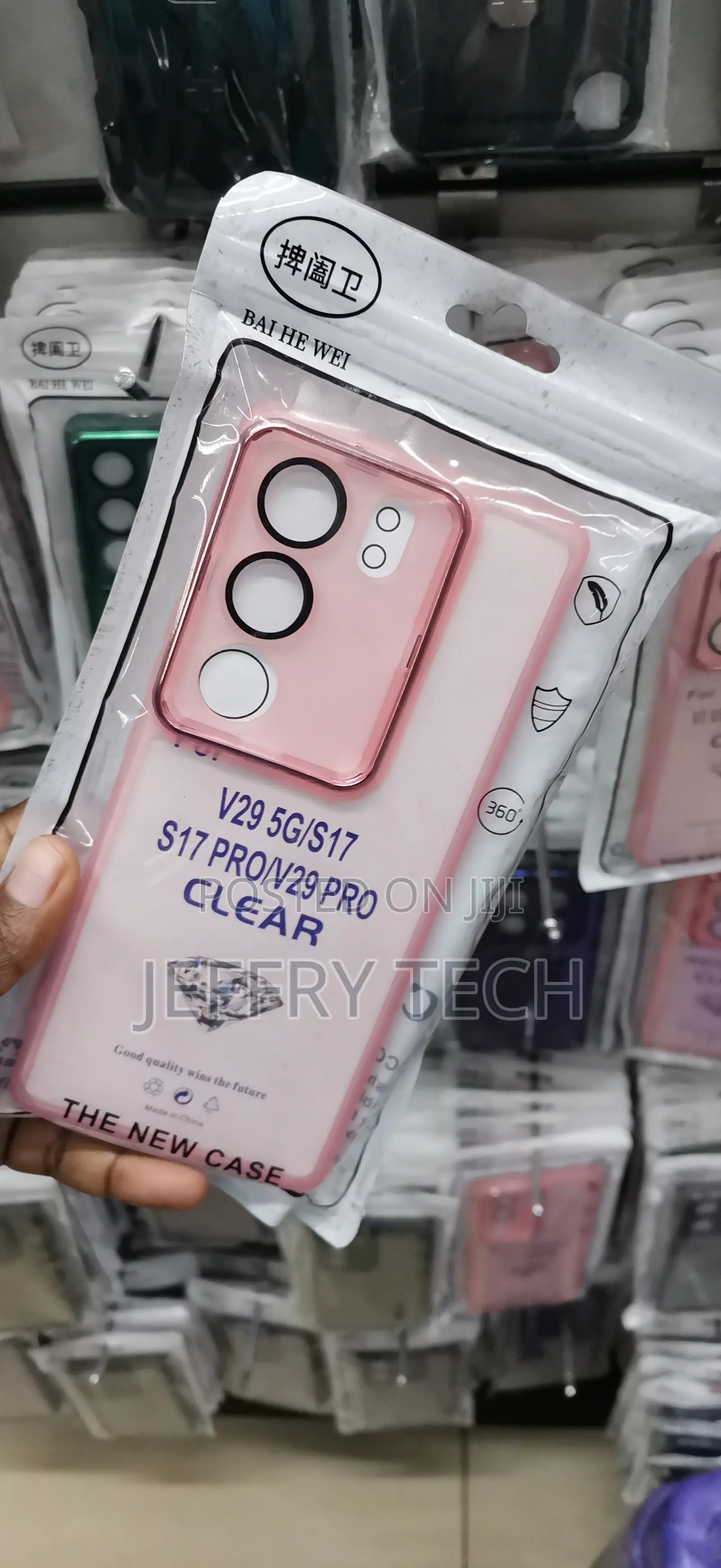 Vivo V29 5G Clear Translucent Backing COVER
