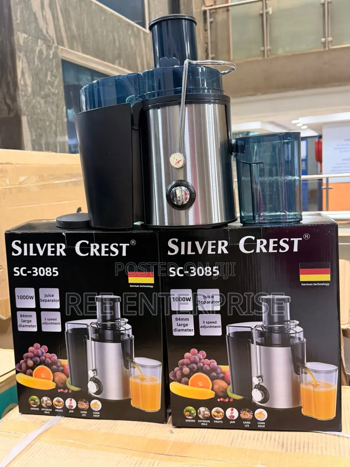 1000watts Silvercrest Juicer /Juice Extractor
