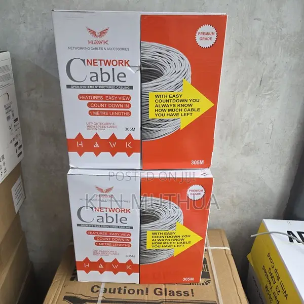 Category 6 UTP Indoor Ethernet Cable