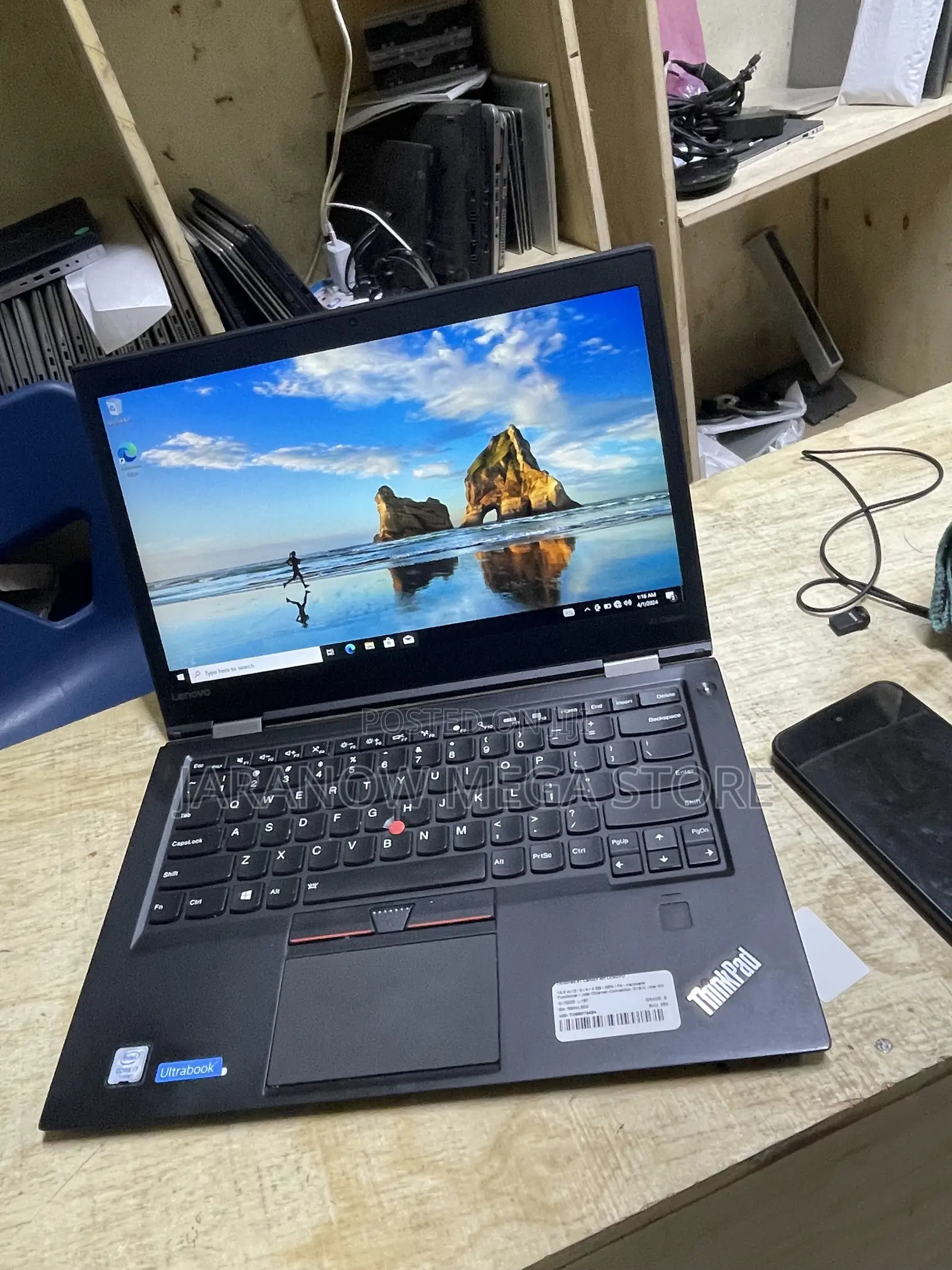 Laptop Lenovo ThinkPad X1 Carbon 8GB Intel Core i7 SSD 256GB