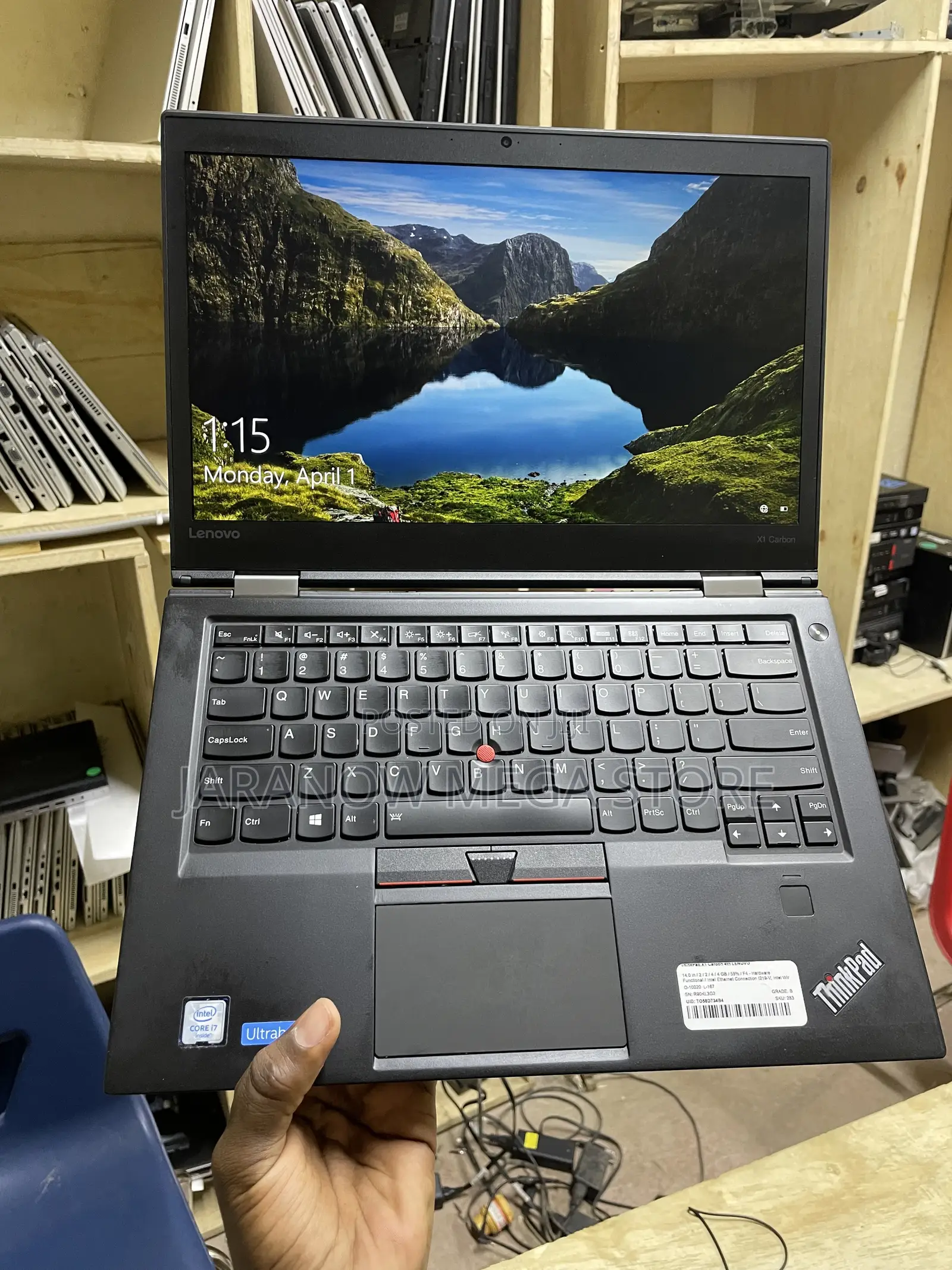 Laptop Lenovo ThinkPad X1 Carbon 8GB Intel Core i7 SSD 256GB
