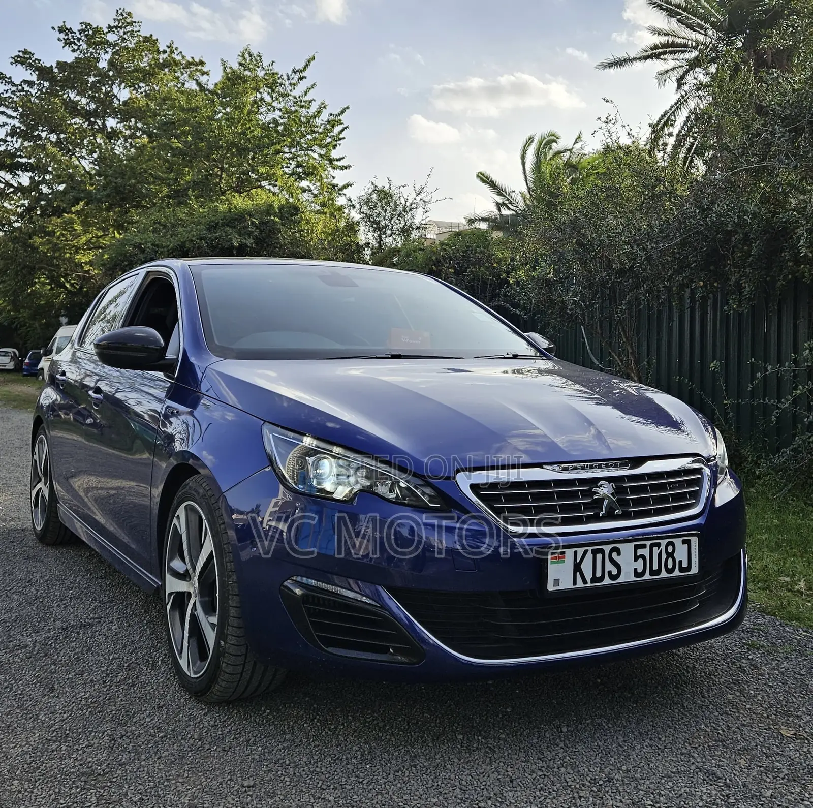 Peugeot 308 2017 Blue