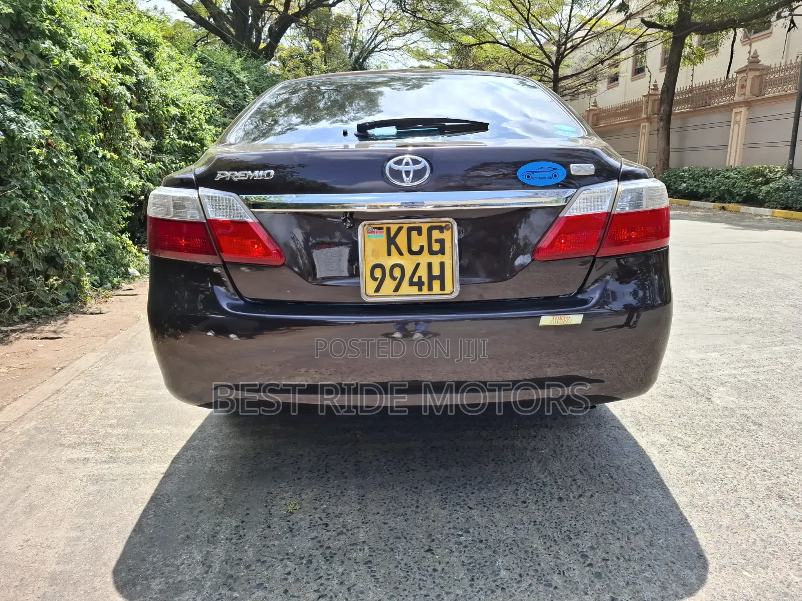 Toyota Premio 2009 Burgundy