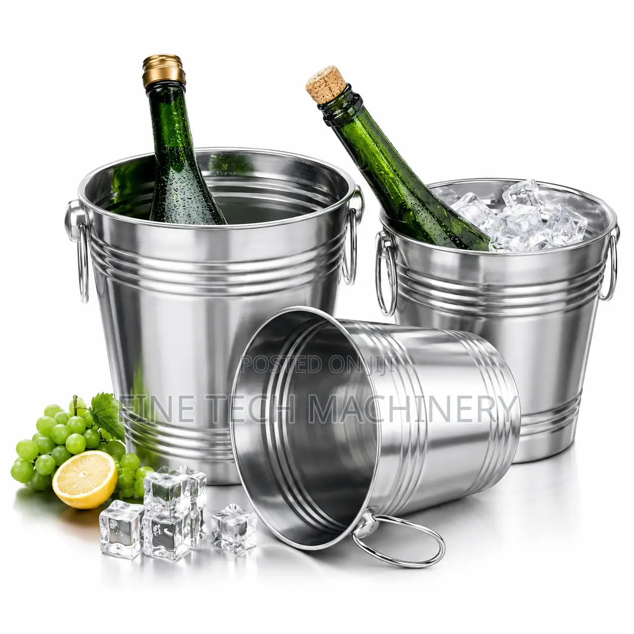 Stainless Steel Ice Buckets