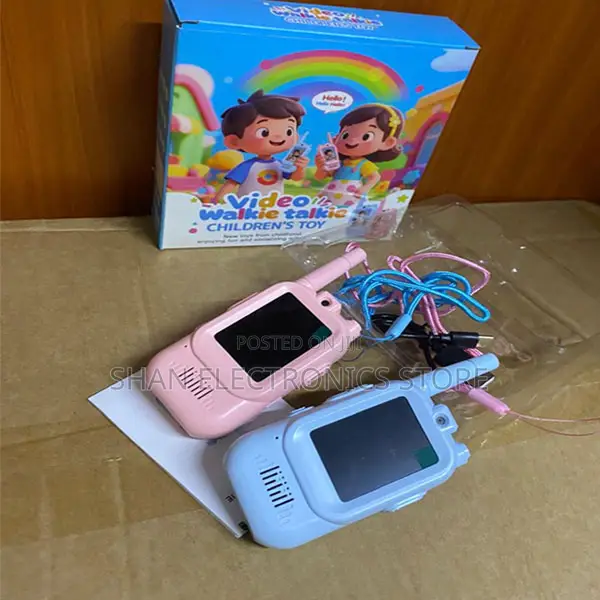 Lightweight Design Extended Playtime Pair of Kids Video Walkie Talkies