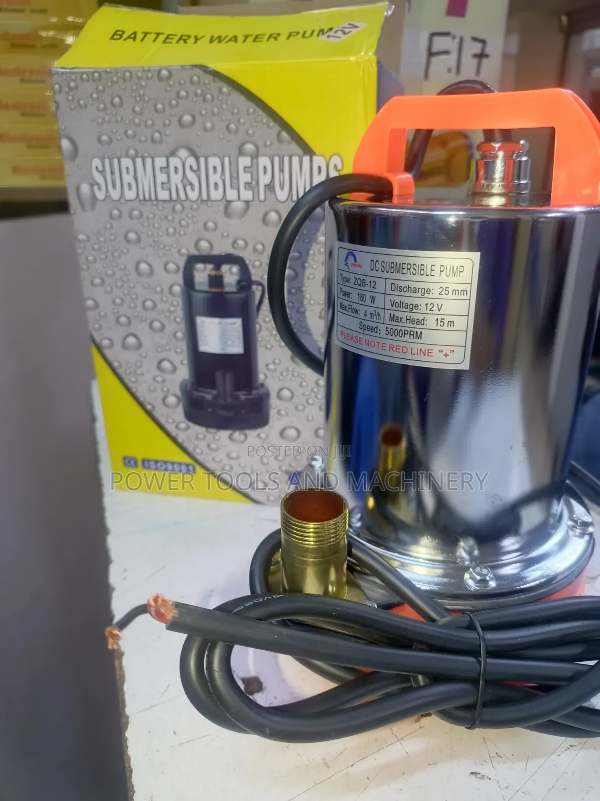 12v Submersible Battery Pump / DC Submersible Pump