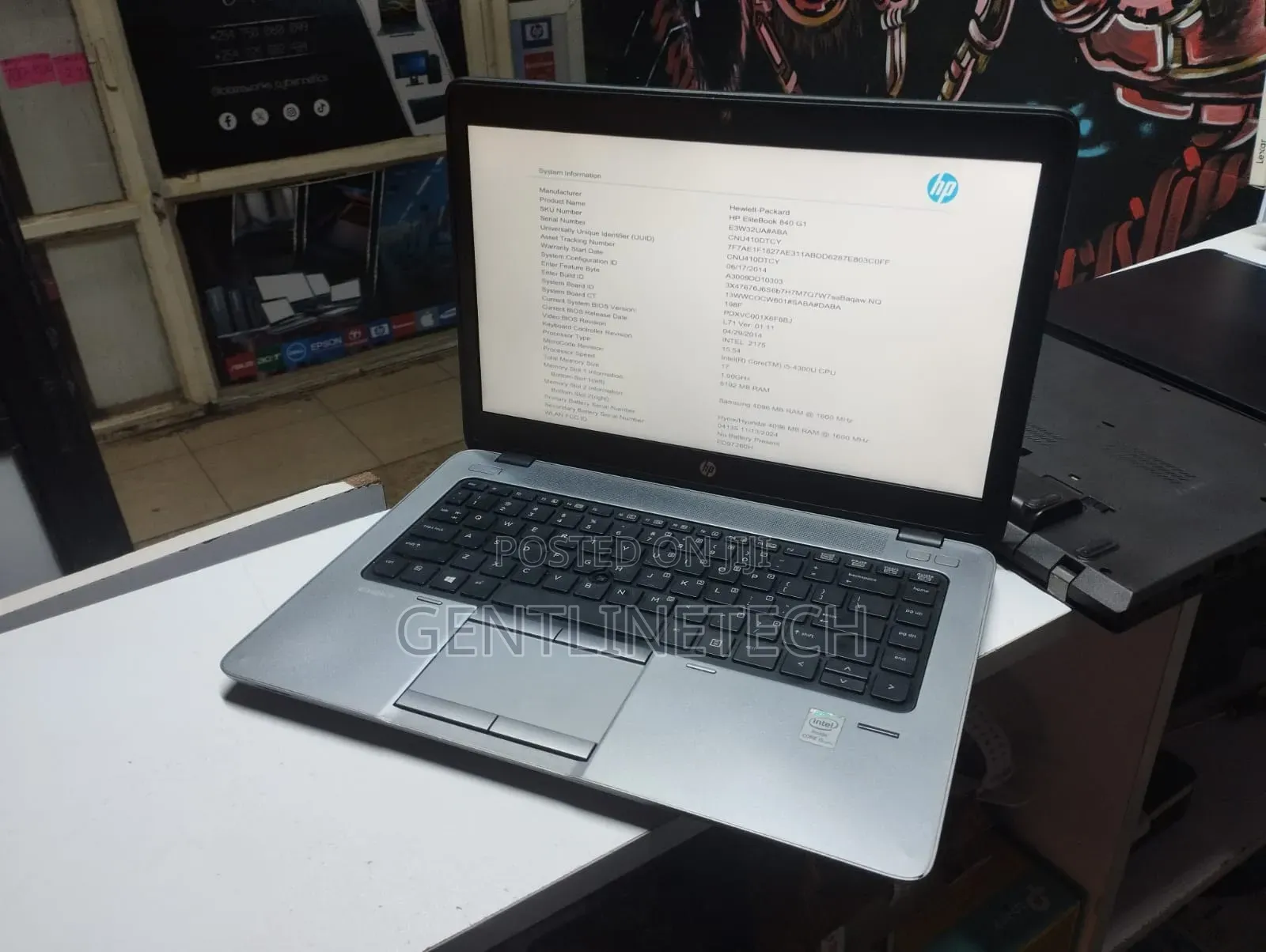 Laptop HP EliteBook 840 G1 8GB Intel Core i5 HDD 500GB