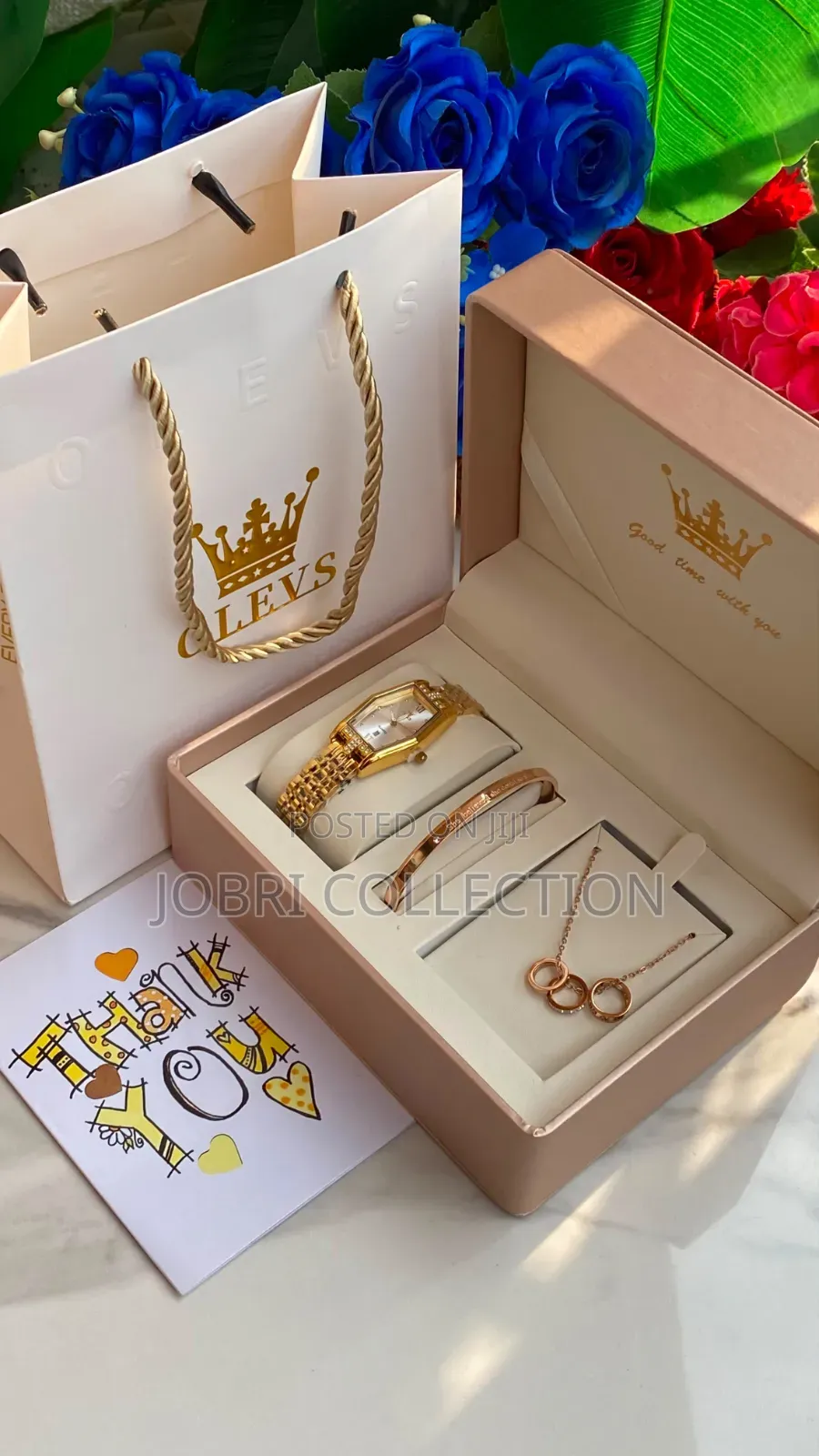 Ladies Olevs Stainless Gift Set