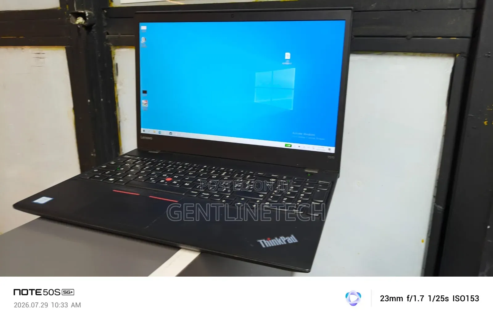 Laptop Lenovo ThinkPad T570 8GB Intel Core i7 SSD 256GB