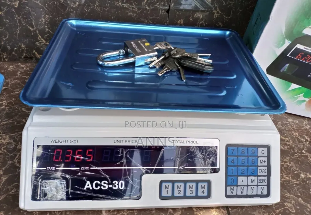 ACS 40kg Digital Weighing Scale Without Arm