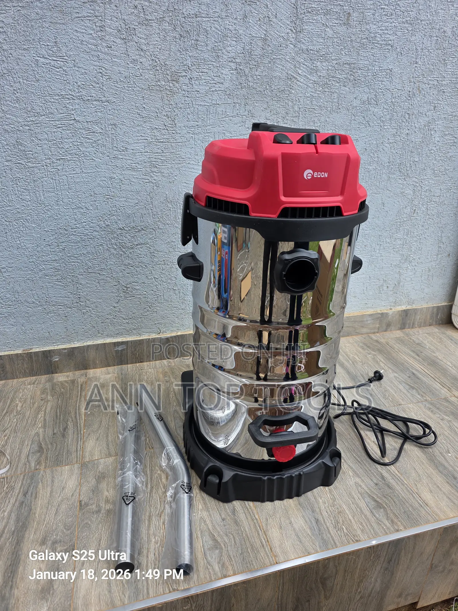 80 Litres Edon Wet and Dry Vacuum Cleaner