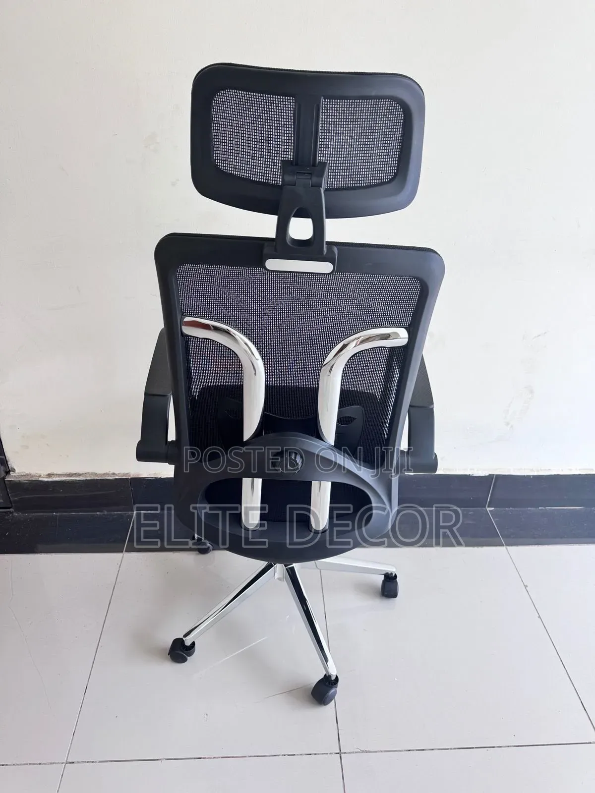Executive Ergonomic Office Chair – High Back Mesh Chair With Lumbar
