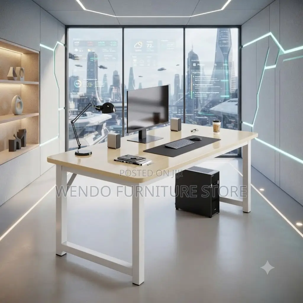 Office Desk; 1.4 Meters Art Computer Desk