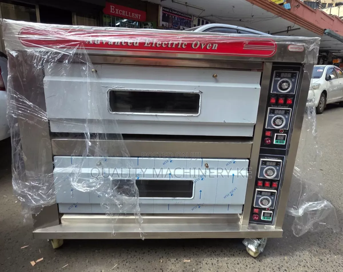 Professional Stainless Steel 2deck 4trays Oven 
Three Phase