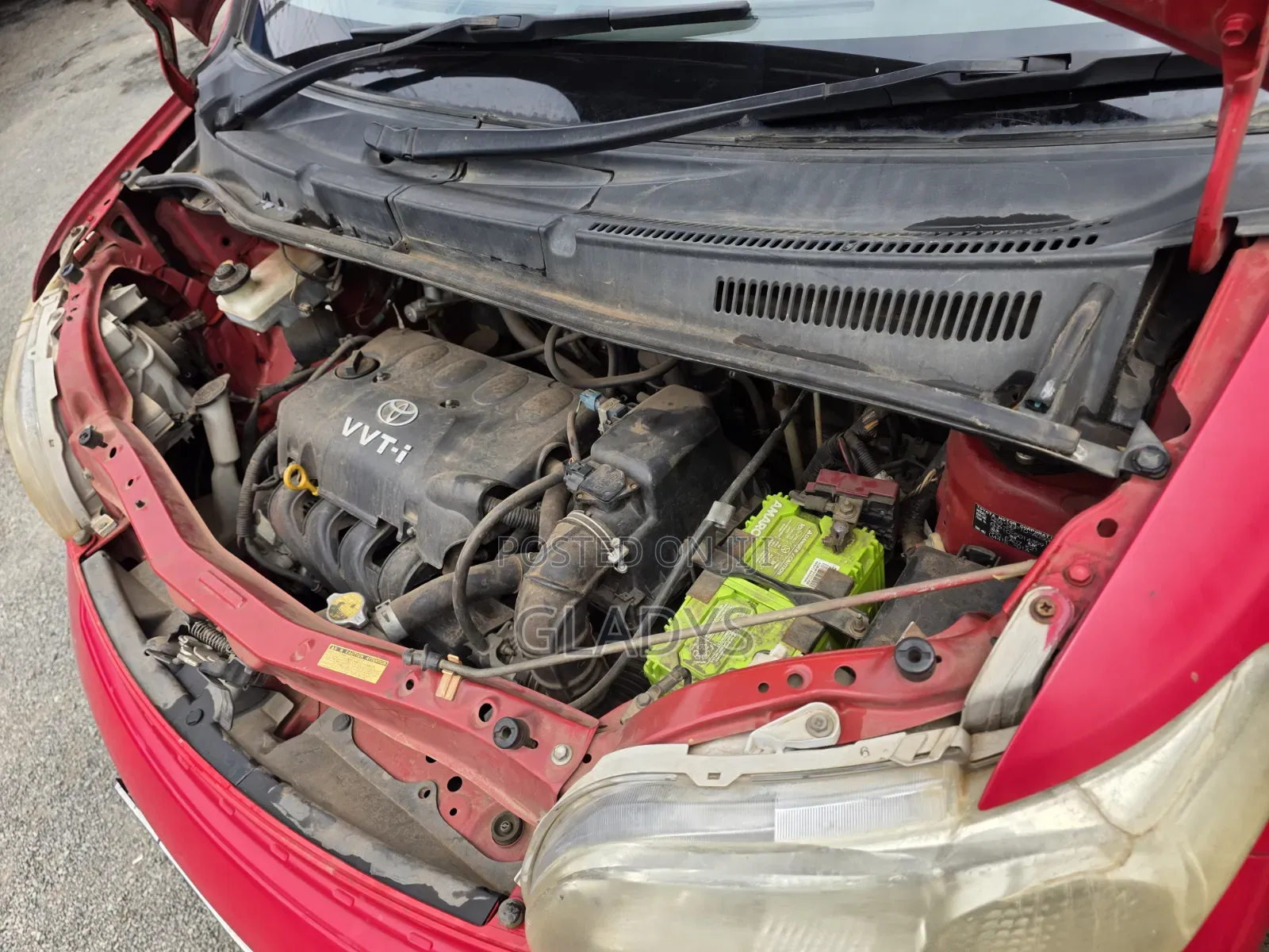 Toyota Porte 2007 Red