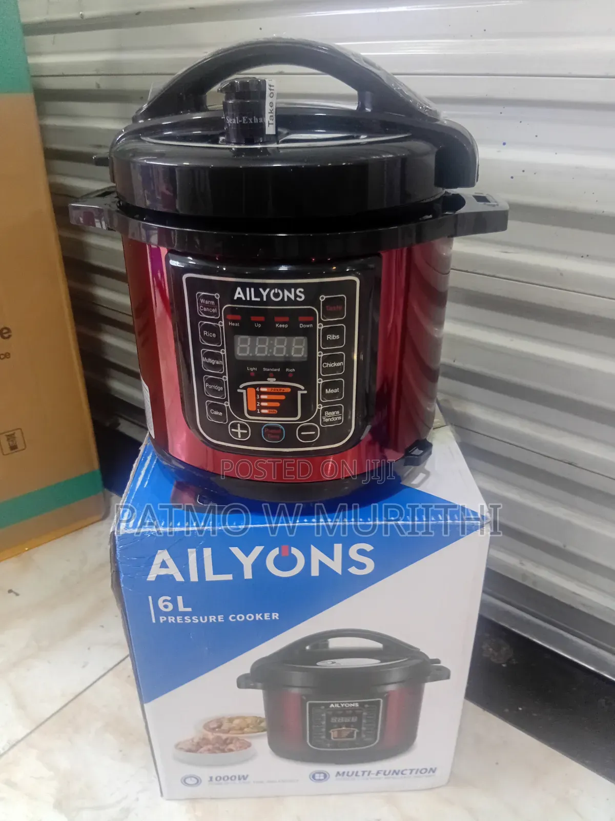 Ailyons Electric Pressure Cooker 7 Litres