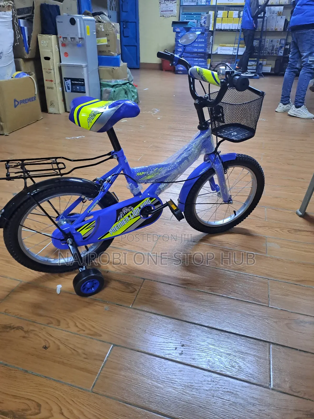 Premier 16 Inches Bicycle Blue