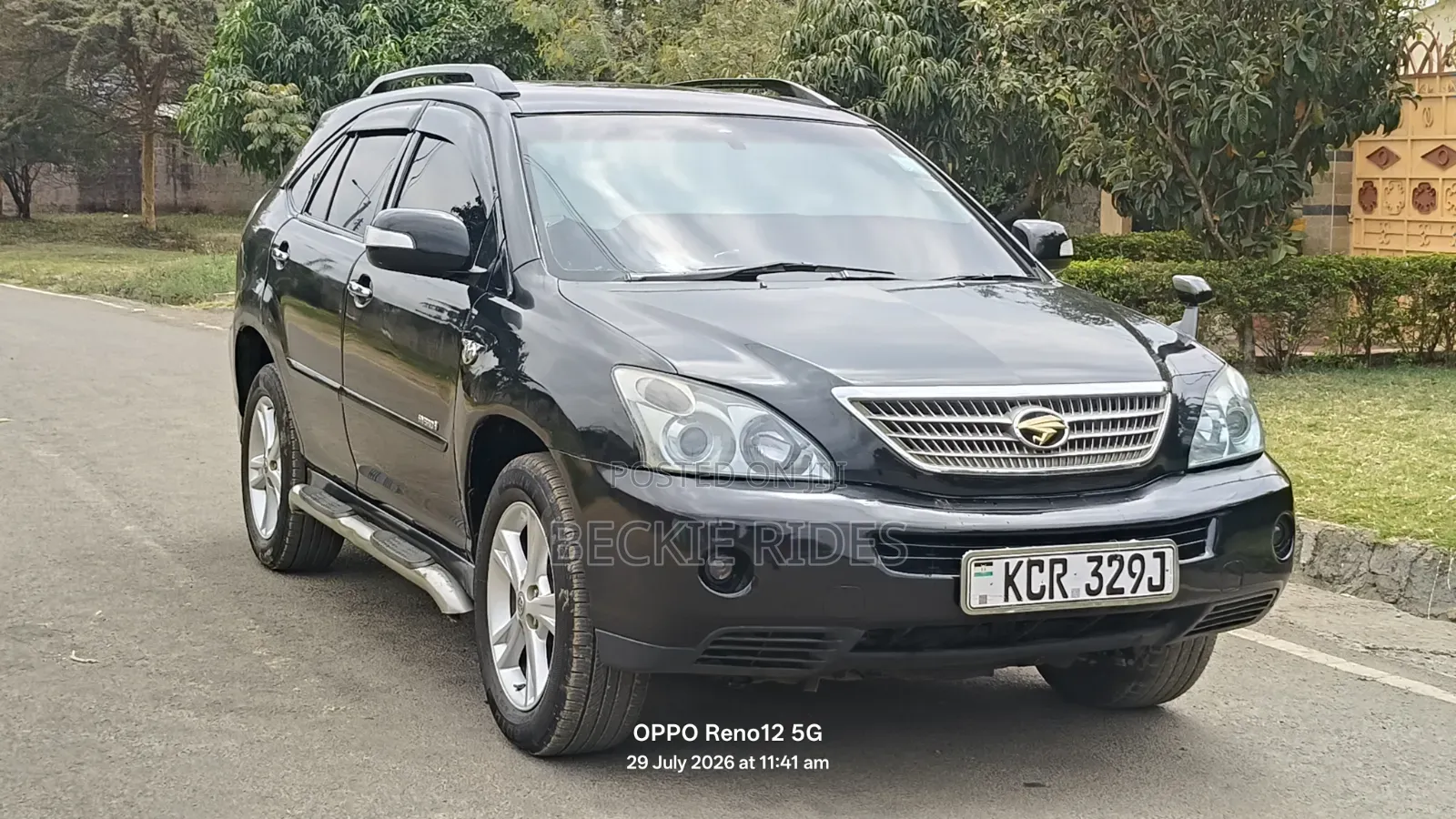 Toyota Harrier 2011 Matt Black