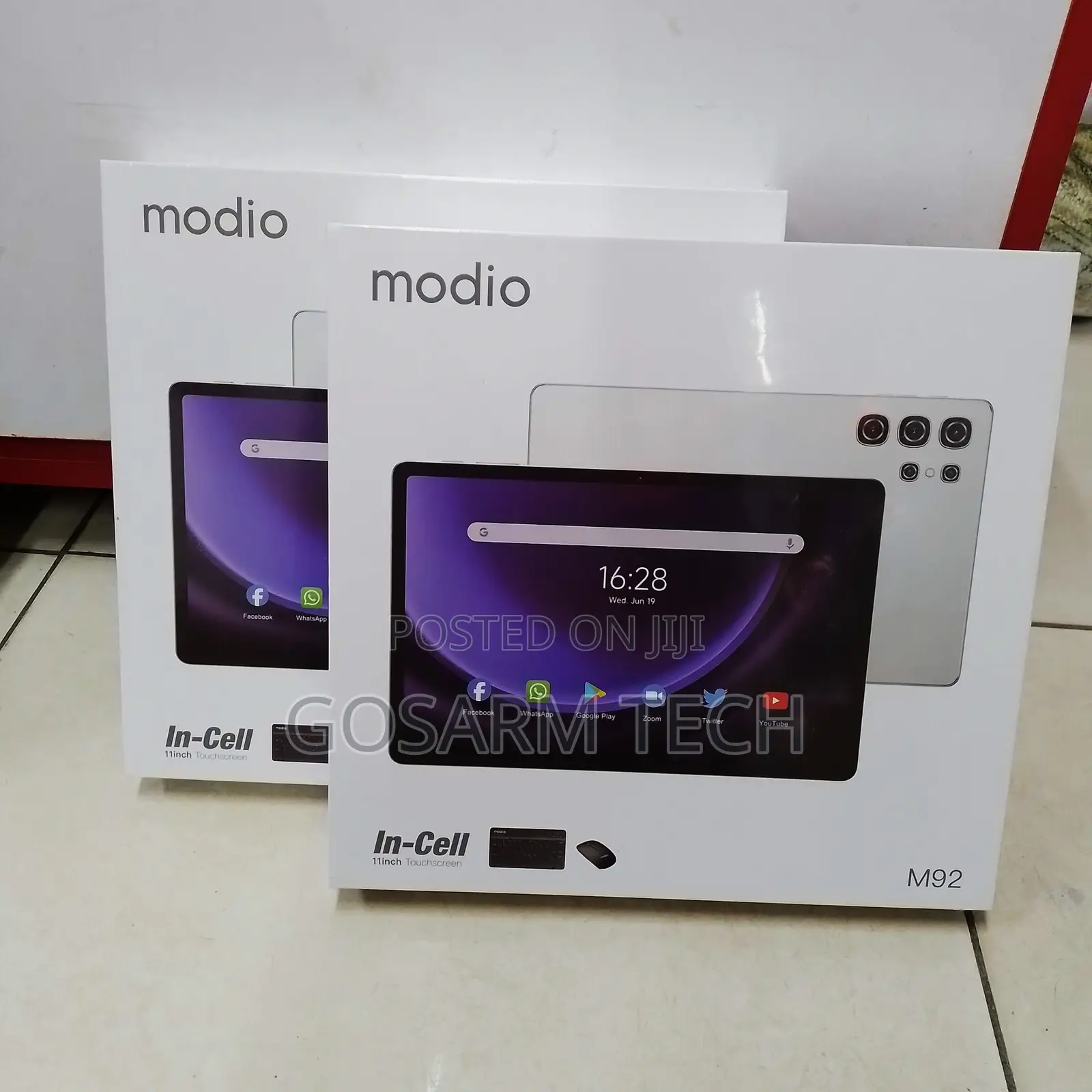 Modio M92 16GB RAM, 1TB Storage, Dual SIM, 10,000mAh Keyboard