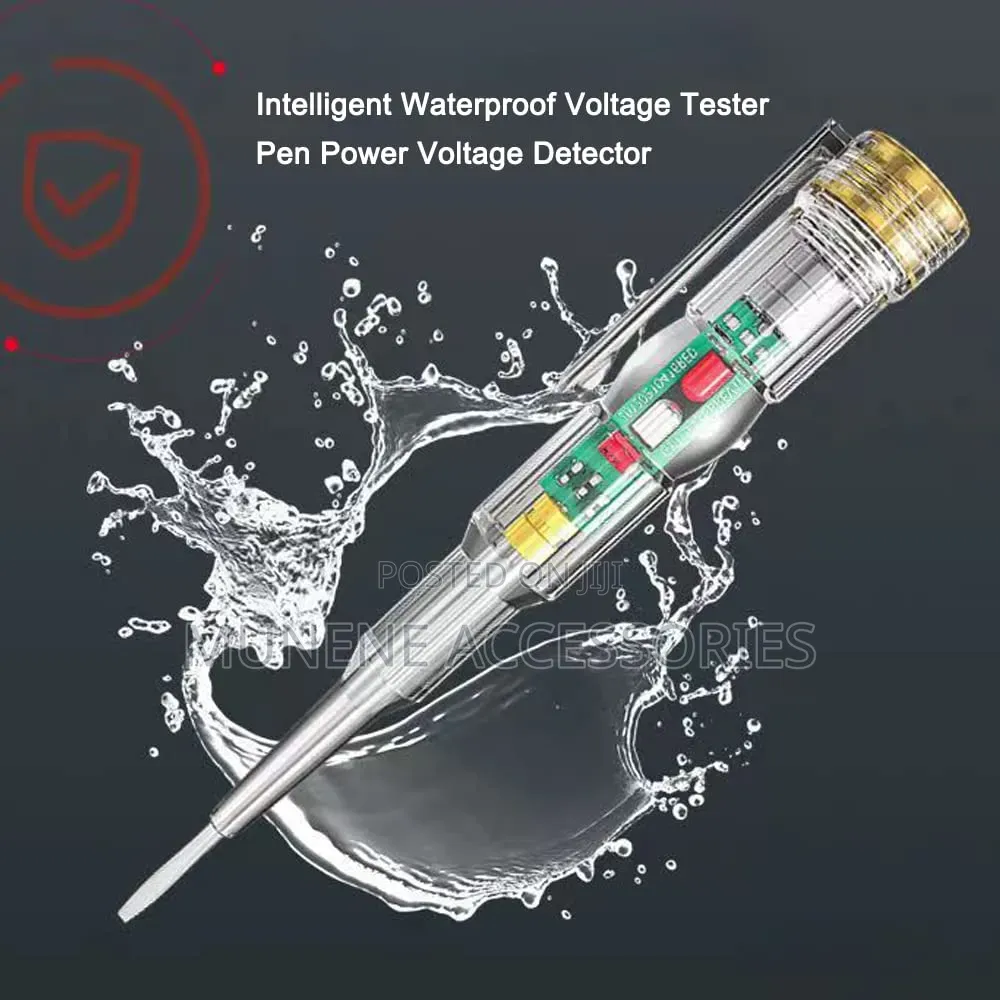 Voltage Tester Pen Power Brightness LED Light Electrical Screwdriver
