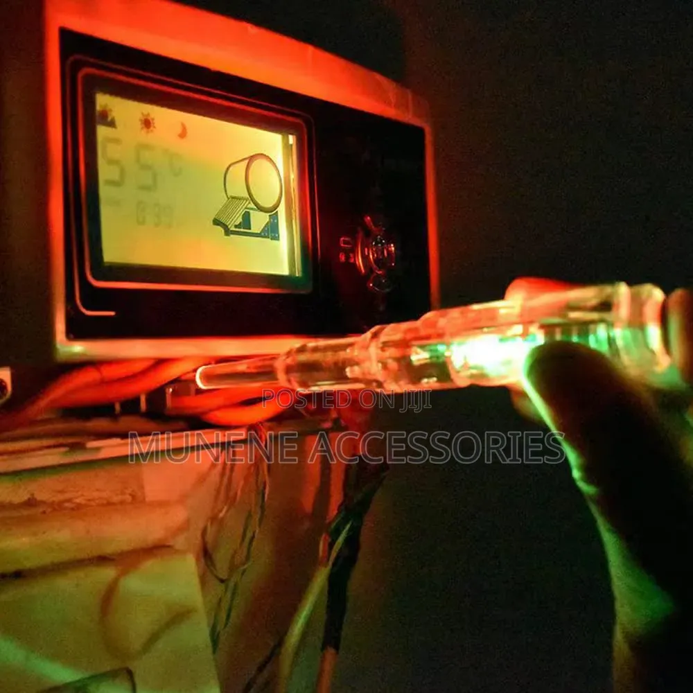 Voltage Tester Pen Power Brightness LED Light Electrical Screwdriver