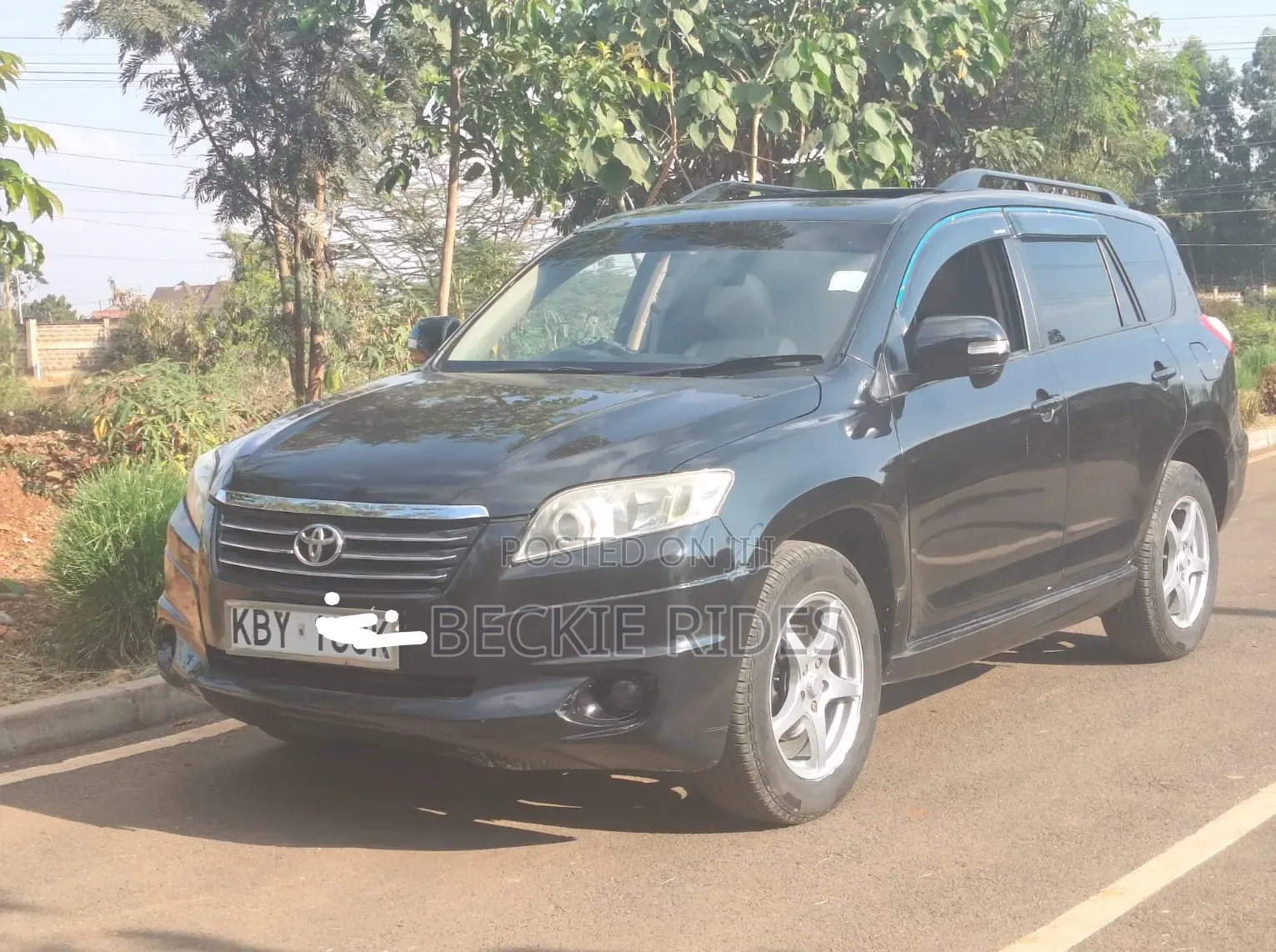 Toyota Vanguard 2007 Black