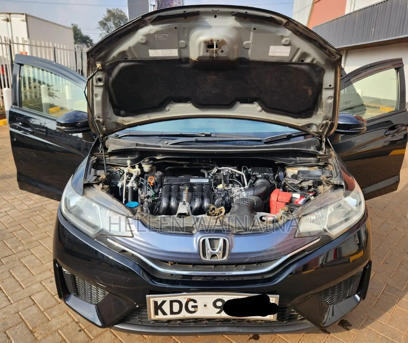 Honda Fit 2014 Black