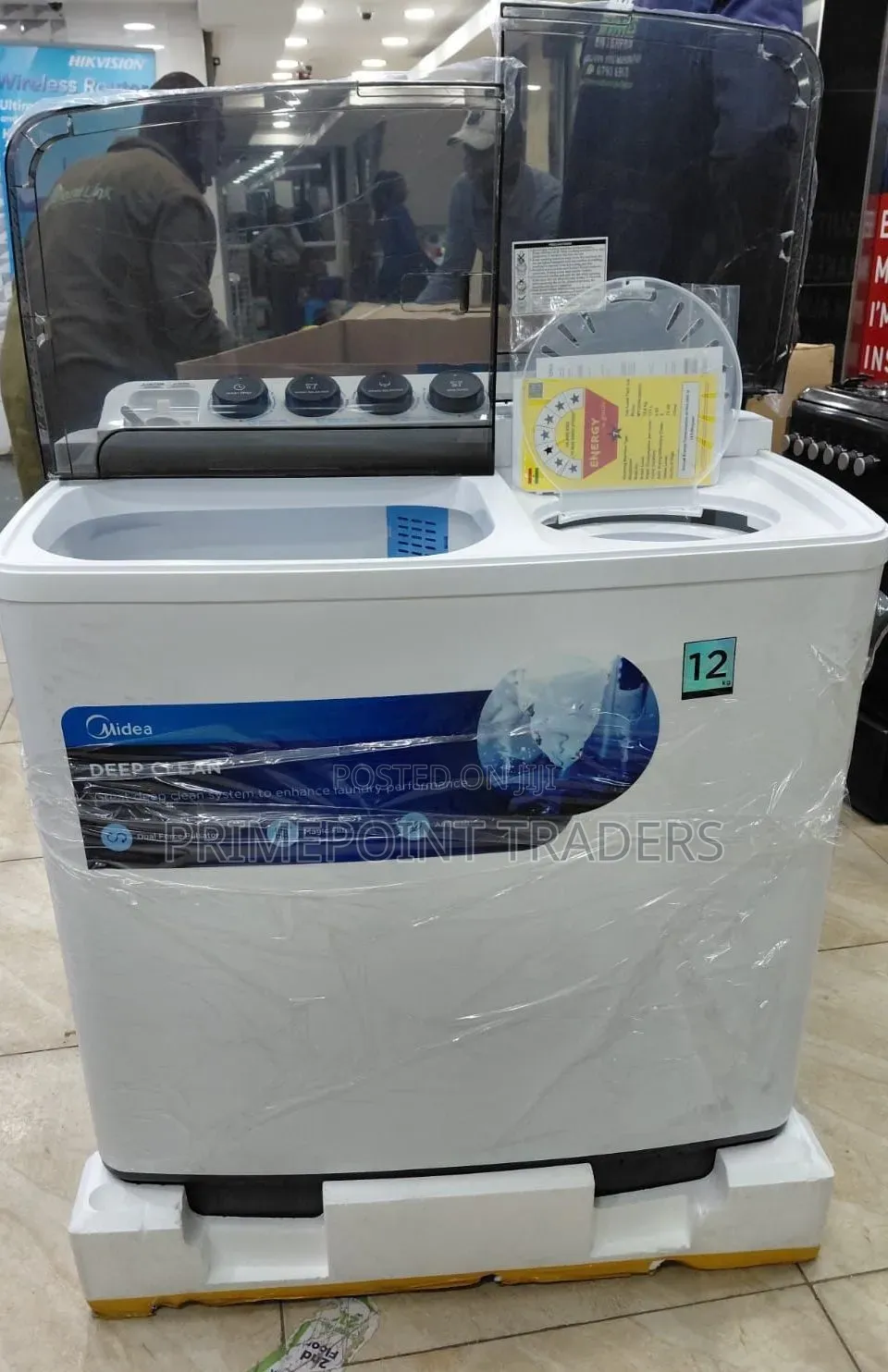 Midea 14KG Twin Tub Washing Machine – Large Capacity Laundry Solution
