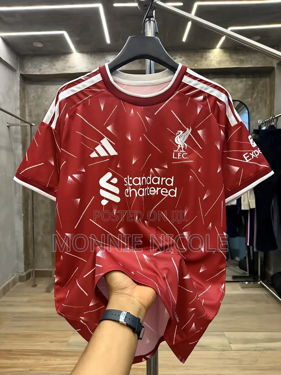 LFC Adidas Men's 26/27 Authentic Home Jersey