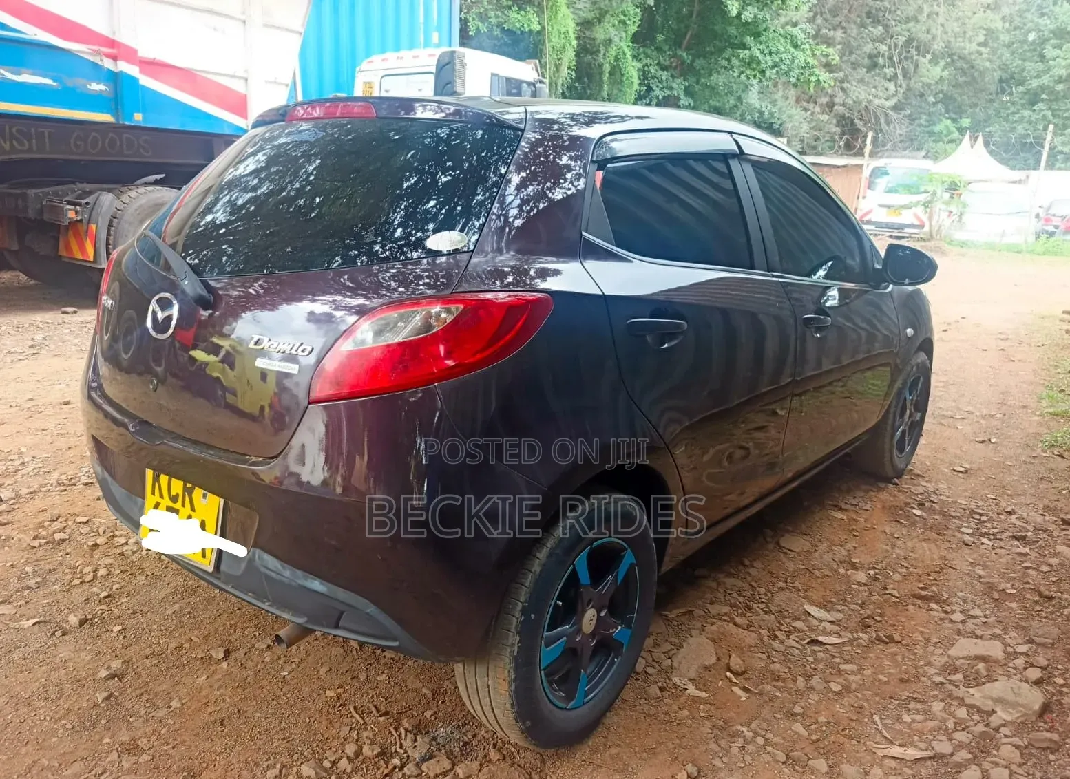 Mazda Demio 2011 Purple