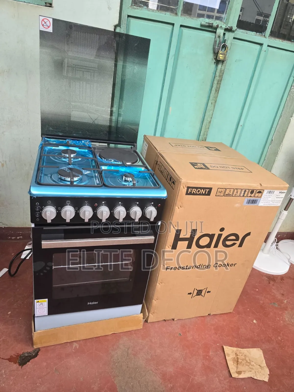 Haier 50×60cm Freestanding Cooker –3+1 Electric Hotplate Electric Oven