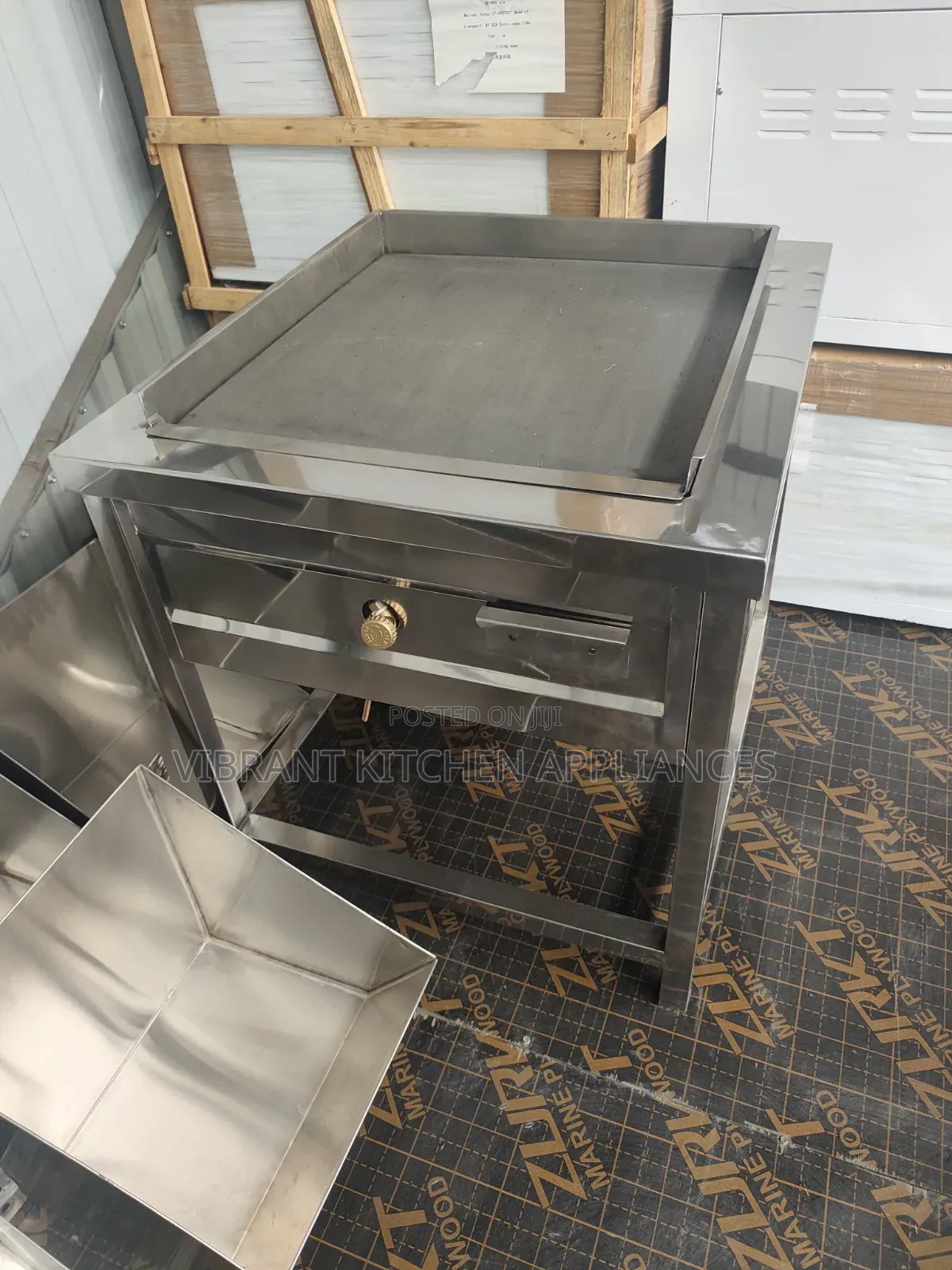 Locally‐Made Gas Griddle