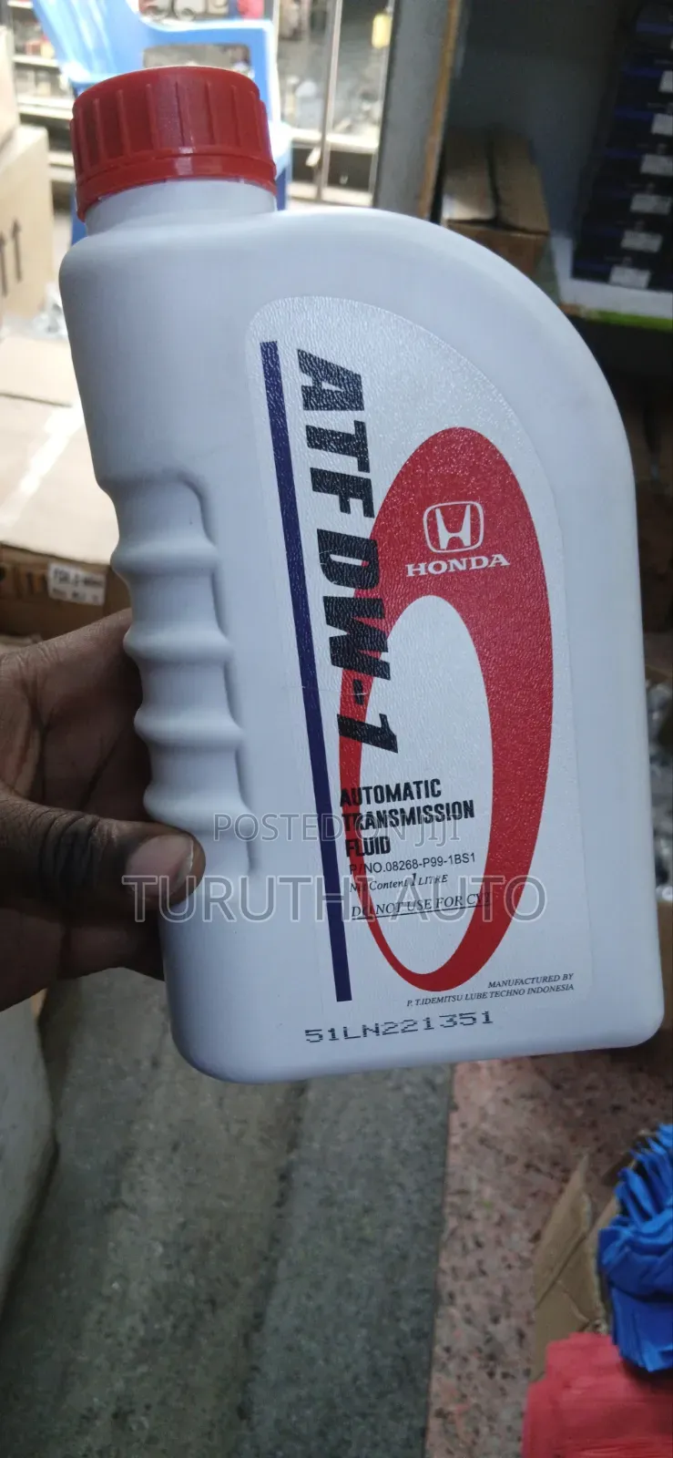 Honda Atf Dw1 1litre Gearbox Oil