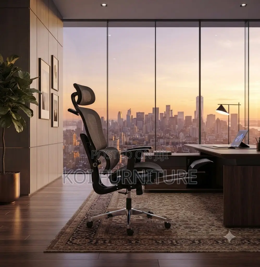Office Chairs; Orthopedic High Back S44 Office Footrest Chairs