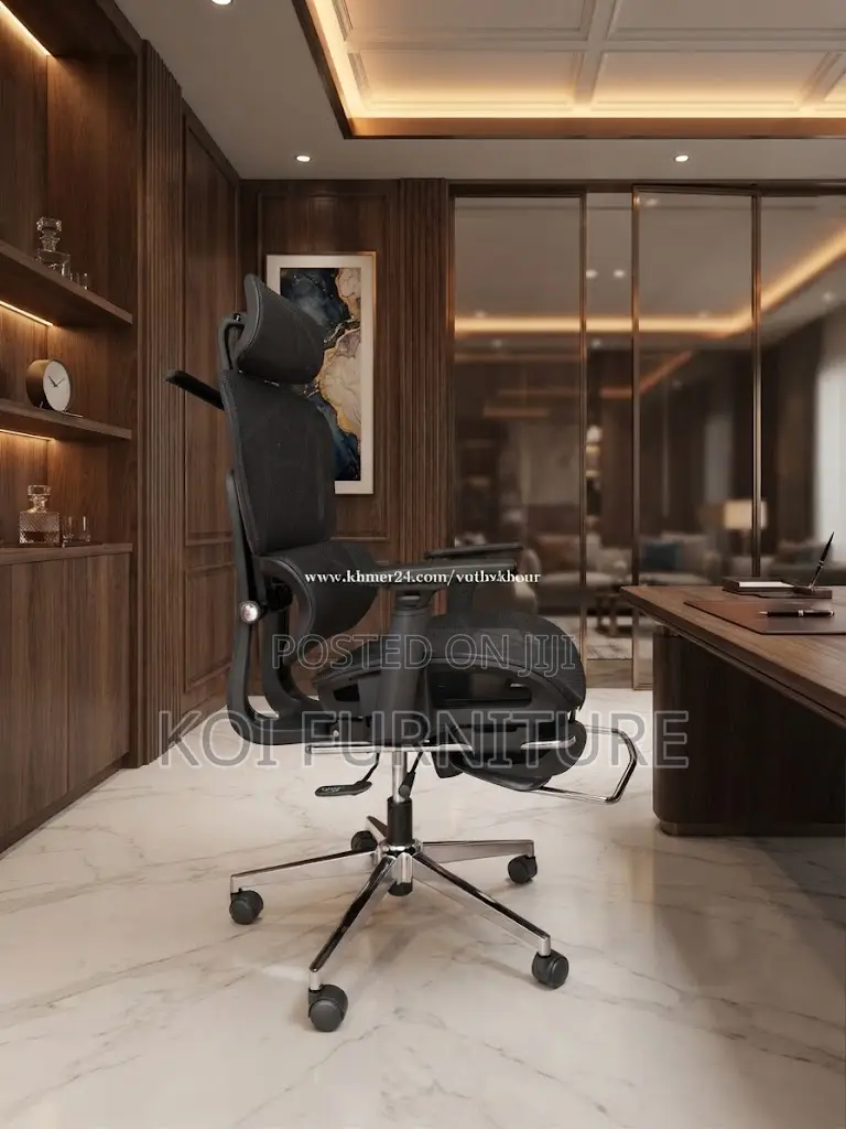 Office Chairs; Orthopedic High Back S44 Office Footrest Chairs
