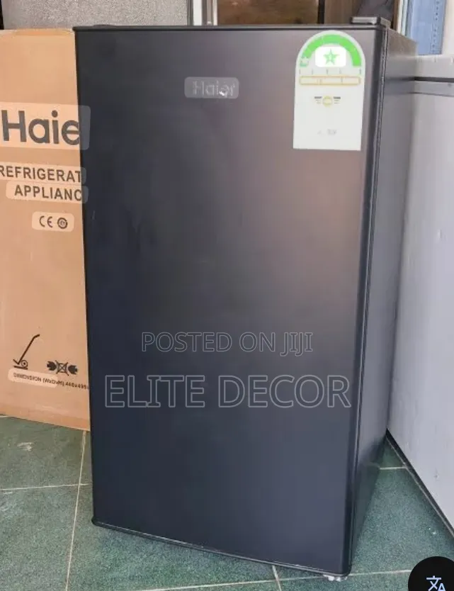 Haier HR-135BLUK2KE 90L Single Door Refrigerator – Black