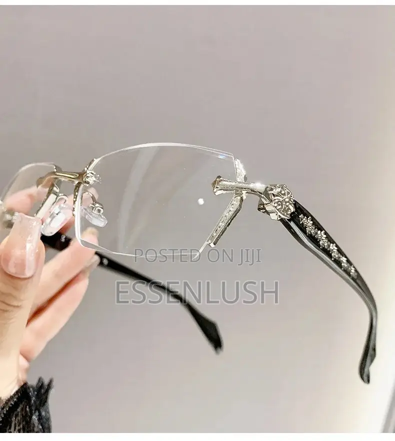 Rimless Photochromic Blue Light Glasses – Transition / Anti-Glare