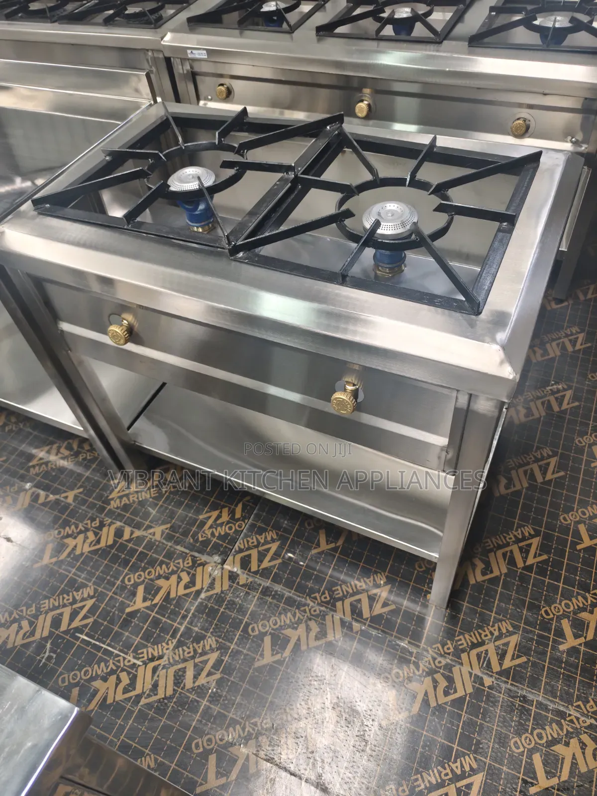 Two‐Burner Stainless Steel