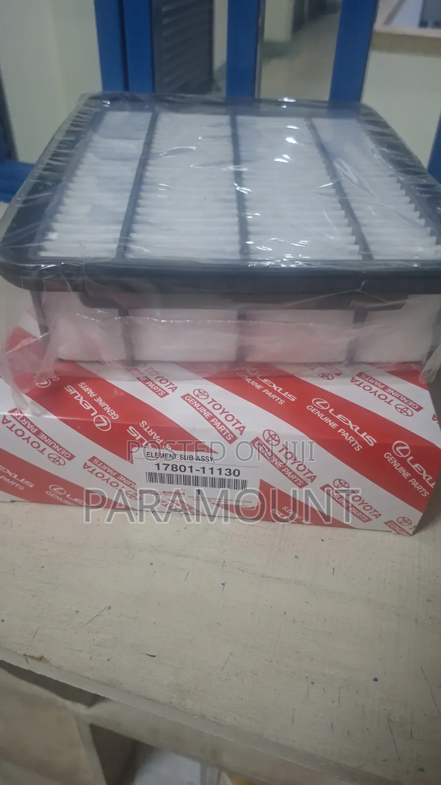 Air Filter Toyota Prado J150 Diseal Engine. 17801-11130