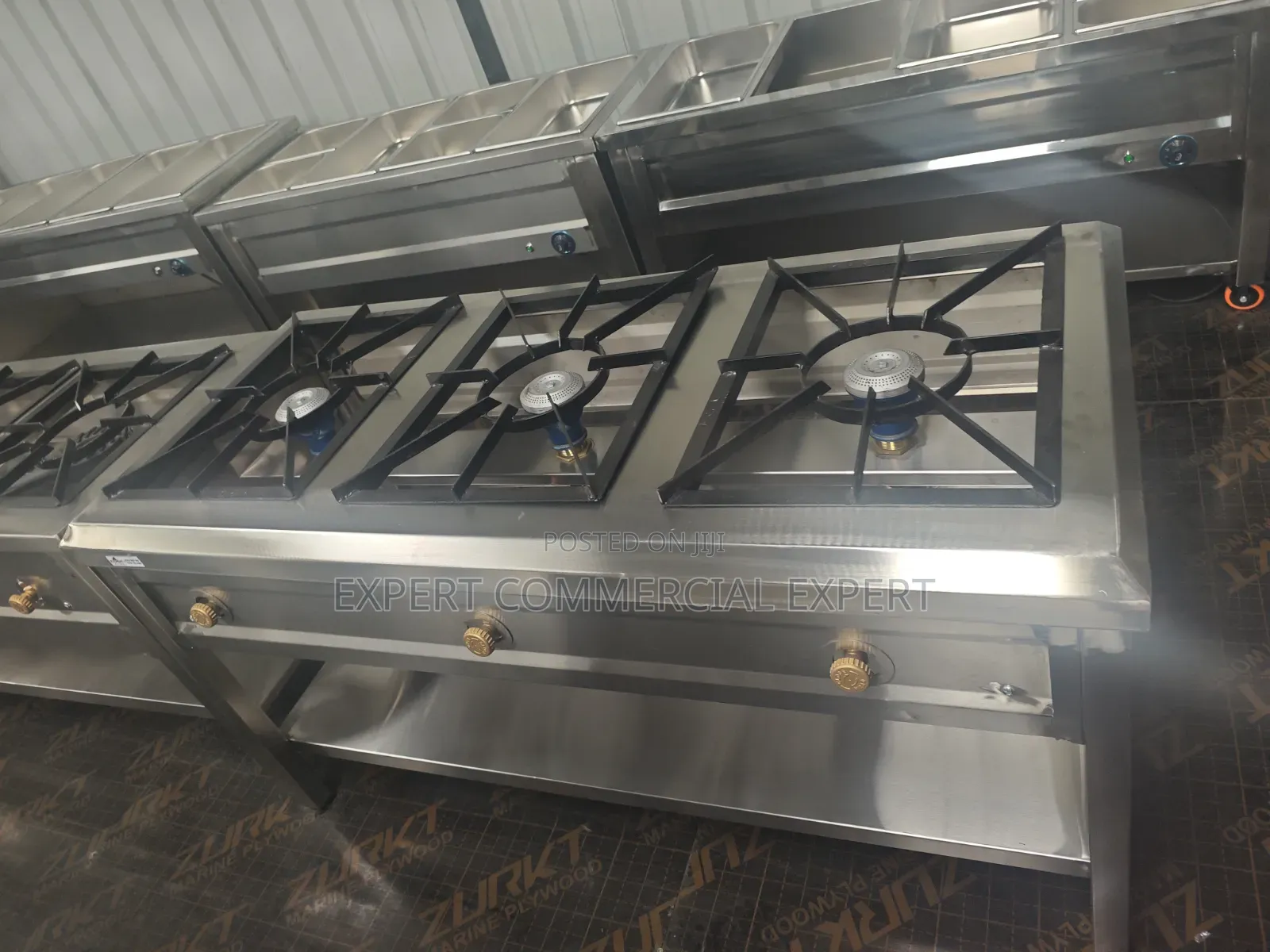 High Pressure Three Burner