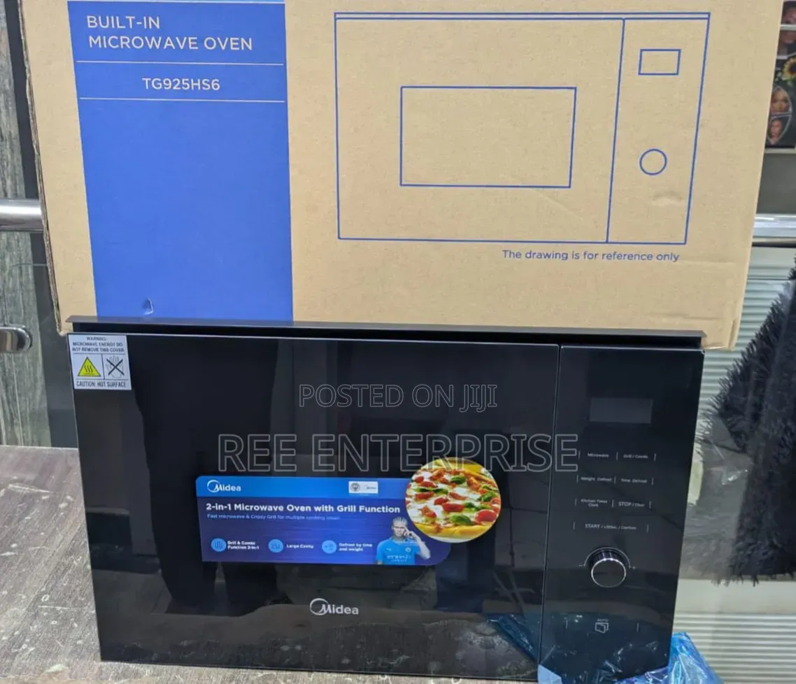 Midea 25L 900W Built in Microwave Oven AG925BVE-SS