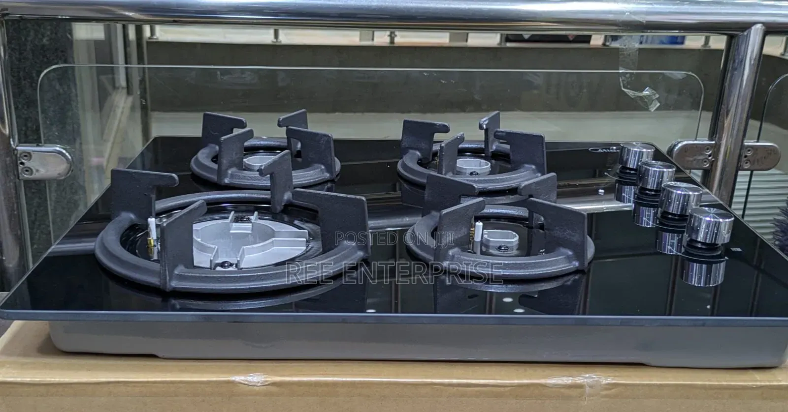 Midea 60cm SS Gas Hob Inbuilt Cooker