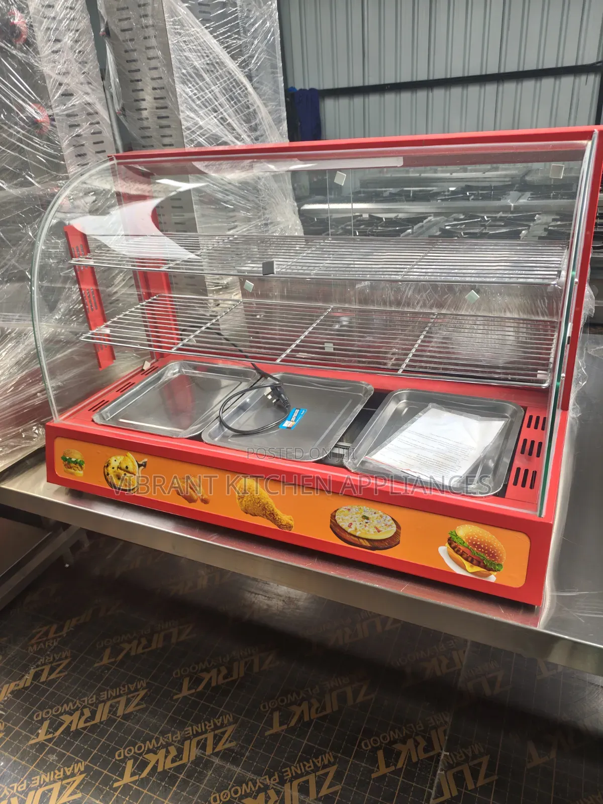 Electric Showcase Display Warmer