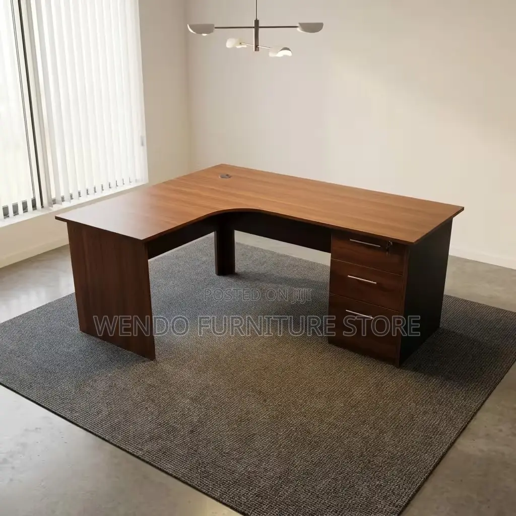 Office Desk; 1.2 Home Office Round Ergonomic Curved Desk