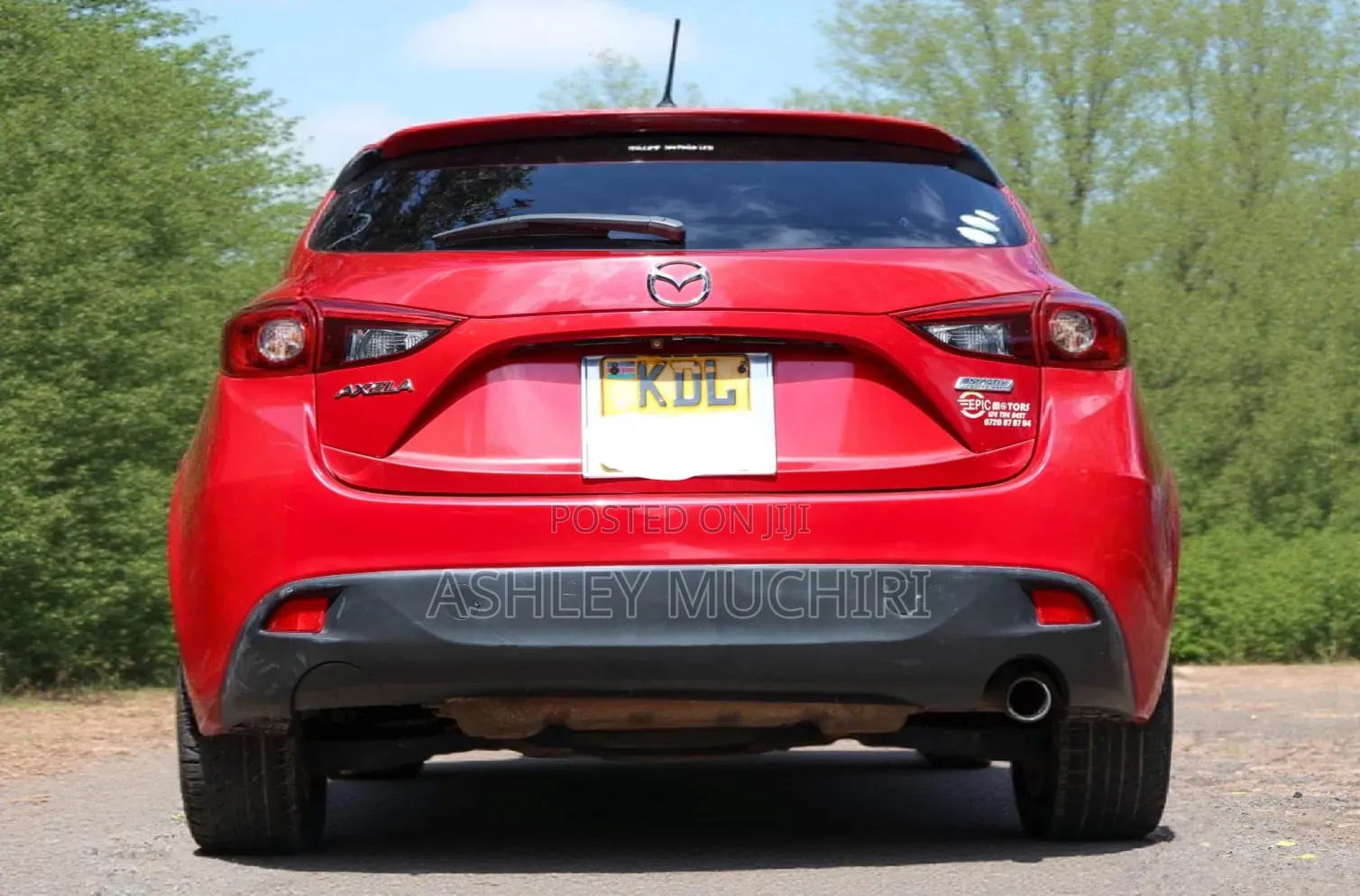 Mazda Axela 2016 Red